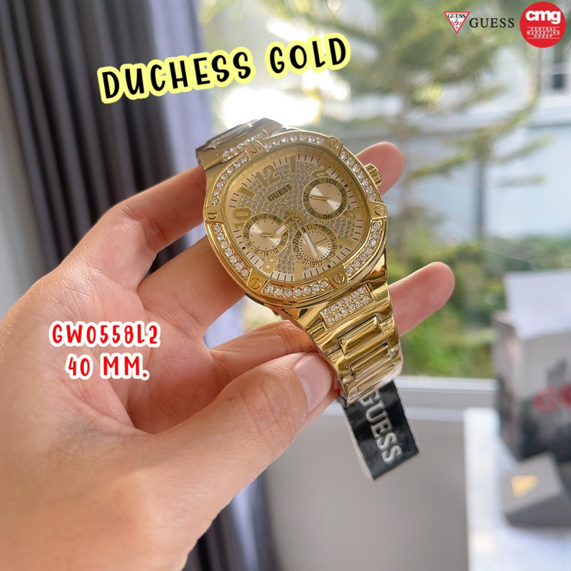 นาฬิกาผู้หญิง Guess GW0558L2 DUCHESS GOLD ของแท้CMG