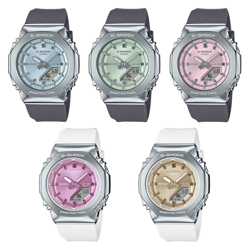 Casio G-Shock Mini นาฬิกาข้อมือผู้หญิง สายเรซิ่น รุ่น GM-S2110(GM-S2110-2A,GM-S2110-3A, GM-S2110-4A)
