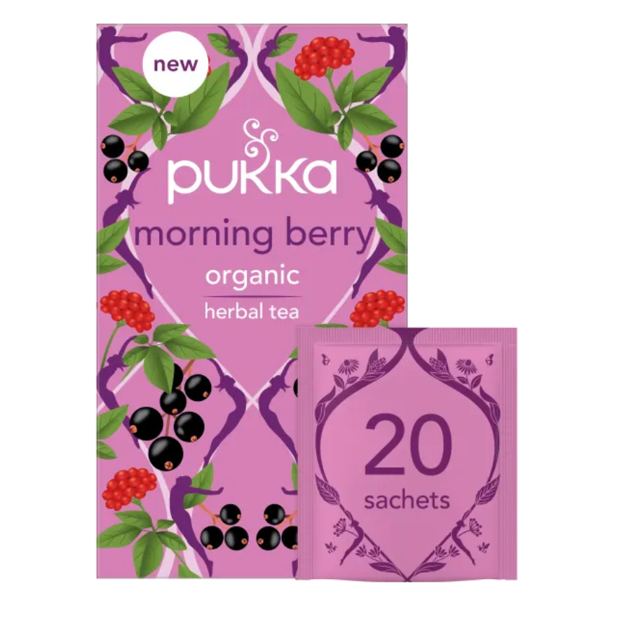 Pukka Morning Berry 20 tea bags