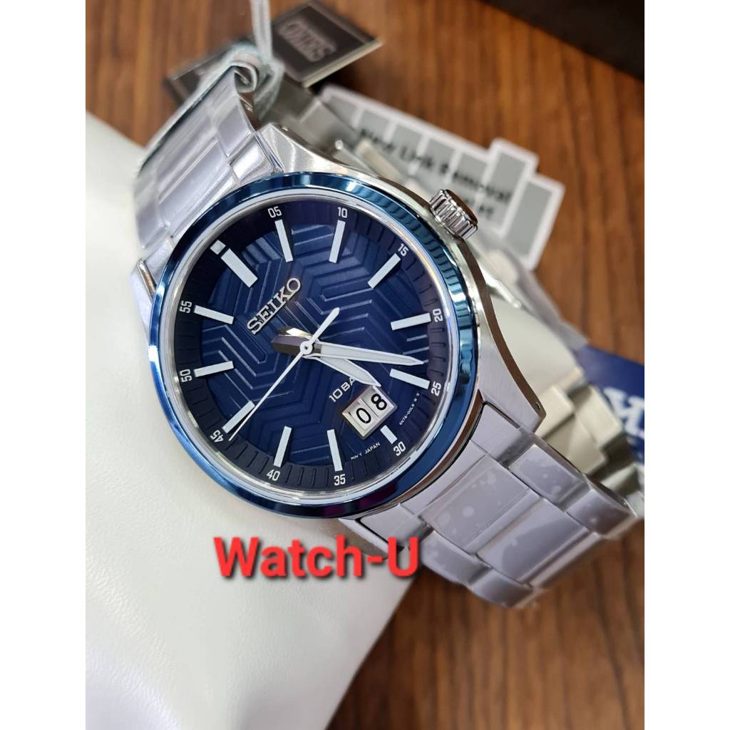 นาฬิกา Seiko Quartz Big Date รุ่น SUR559P SUR559P1 SUR559