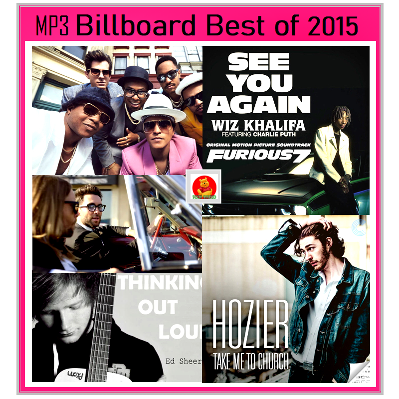 แฟลชไดร์ฟ-แผ่นซีดี MP3 สากลบิลบอร์ด ฮิตที่สุดแห่งปี 2015 Billboard Best of The Year 2015