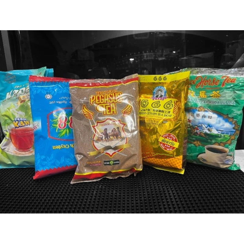 เซ็ตชาใต้5KG ชาม้าดาบ+ชาตรา666ต้นตำรับ+ชา888แถบแดง+ชาตราขวาน+ชาม้าแข่งห่อเขียว สูตรลงตัว