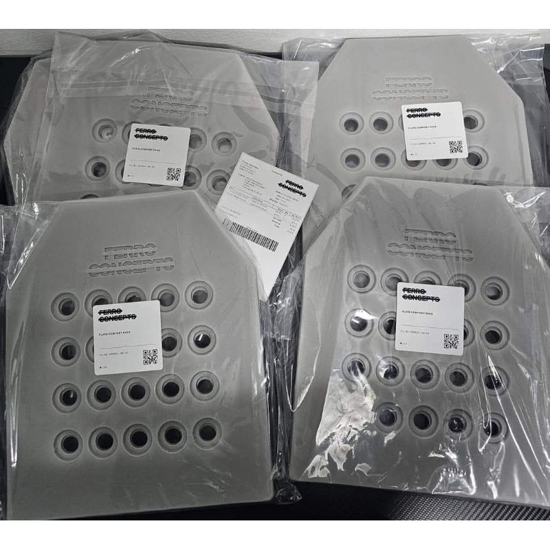 แผ่นซับแรง รองในเกราะ FERRO​ CONCEPTS​ Plate​ Comfort​ Pads ระบายอากาศได้ดี ของแท้