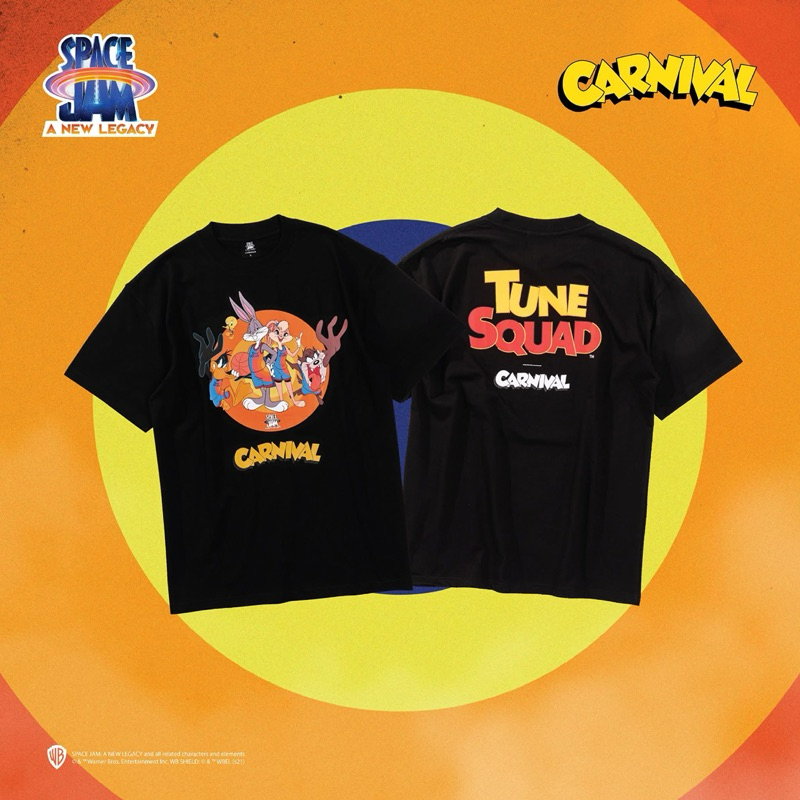 เสื้อ Carnival x Space Jam (Tune Squad) มือ2 ของแท้💯
