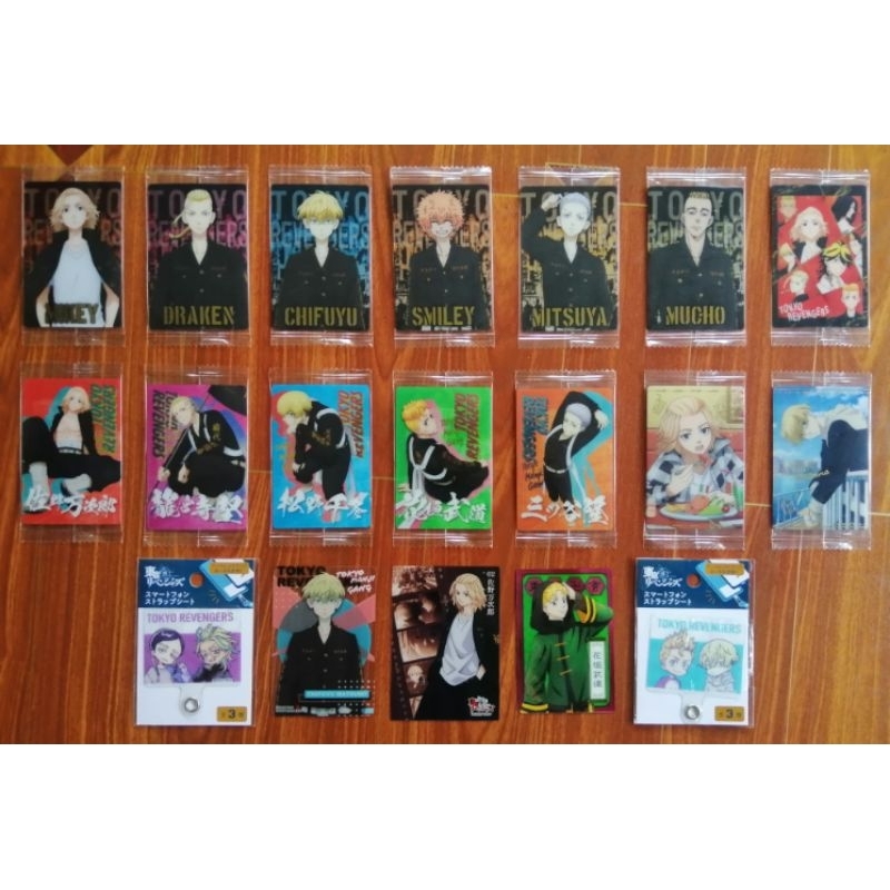 Tokyo Revengers โตเกียว​ รีเวนเจอร์​​ การ์ด​ญี่ปุ่น​ ของแท้​ ชุด​ 1