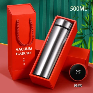 ชุดเซทแก้วน้ำ-กระบอกน้ำ 500 ml กระบอกน้ำเก็บอุณหภูมิ กระบอกน้ำสแตนเลส ชุดกิ๊ฟเซ็ท ชุดเซ็ทของขวัญ