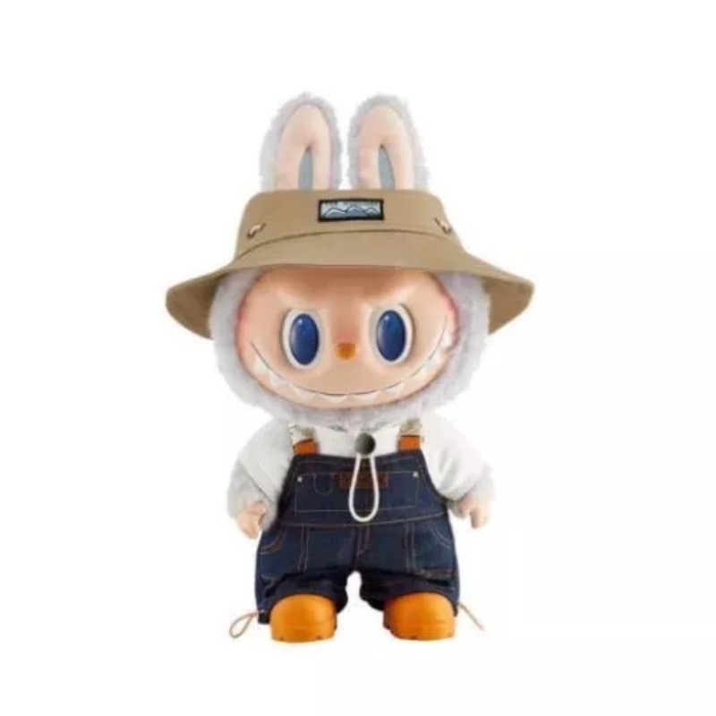 【ของแท้ %】จัดส่งที่รวดเร็ว LABUBU The Monsters Labubu Spring Wild 17CM พวงกุญแจ Collection