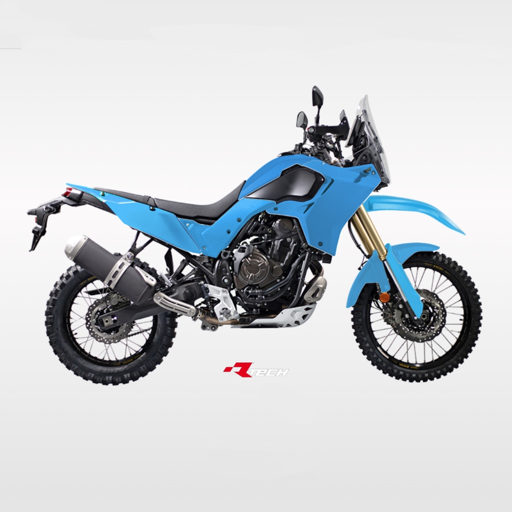 ชุดพลาสติก Rtech Revolution T7 "ฟ้า"