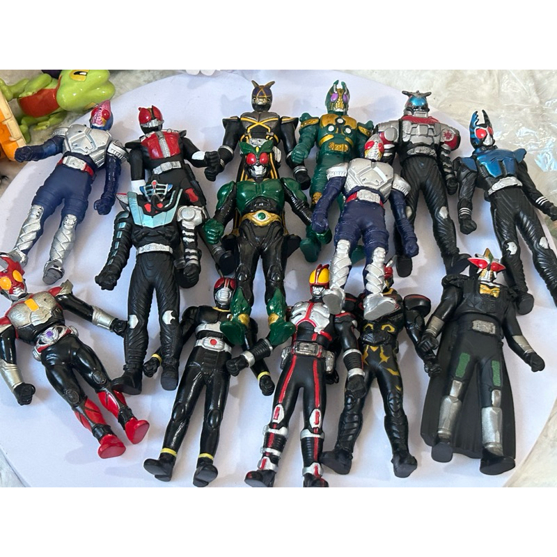 ✅ ไซส์เล็ก 3.5 นิ้ว แท้ 💯 หุ่นซอฟ หุ่นยาง  ฟิกเกอร์ อุลตร้าแมน มาส์คไรเดอร์ และอื่นๆ งานแท้