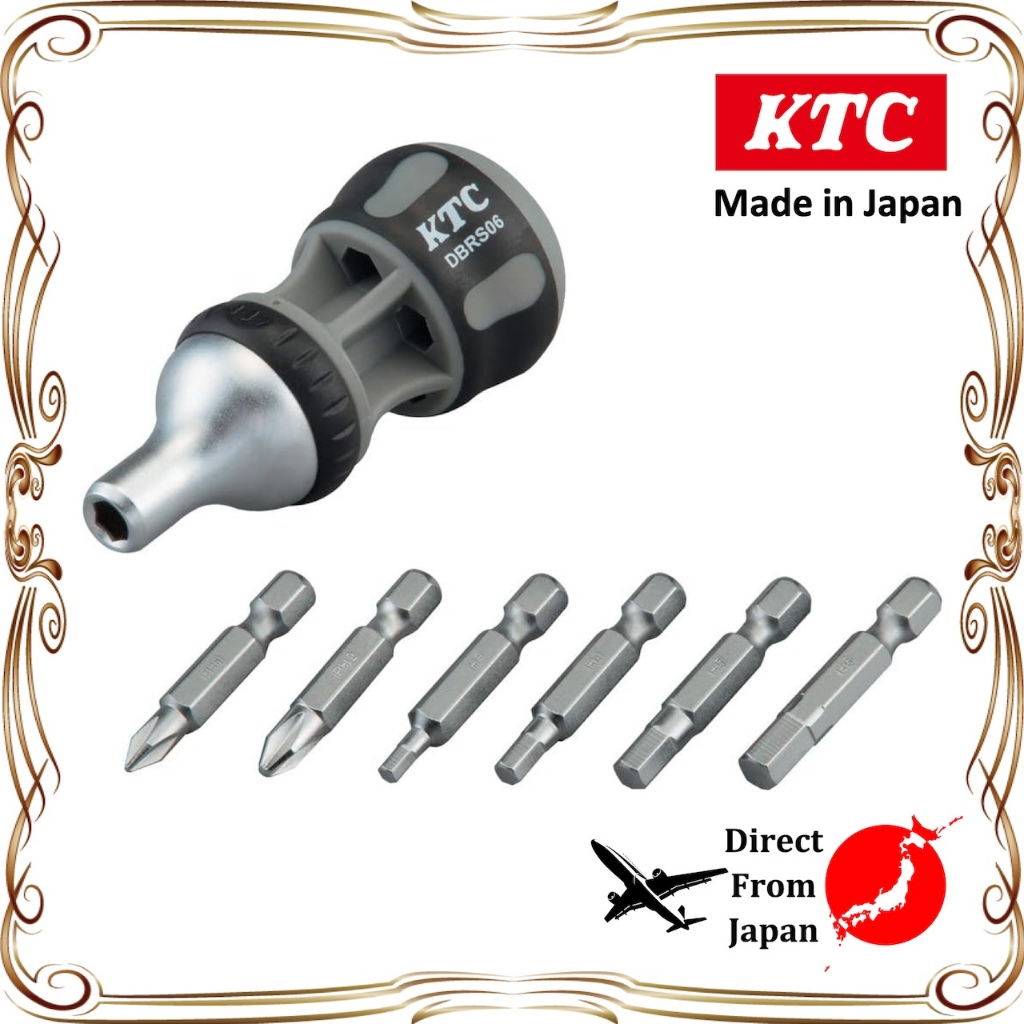 【Direct from Japan】Kyoto Machinery Tools (KTC) ตัวขับวงล้อ Stubby DBRS06
