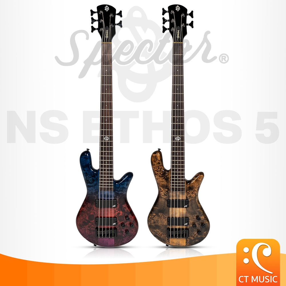 Spector NS Ethos 5 Electric Bass เบสไฟฟ้า NSEthos Ethos5 NSEthos5 เบส
