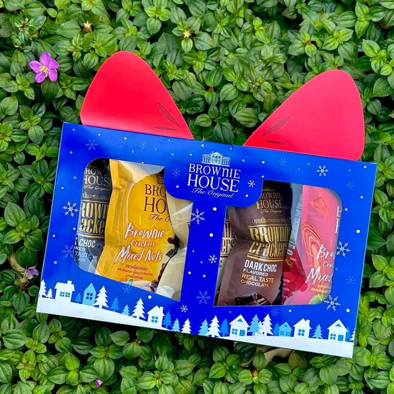 Brownie House Brownie cracker christmas new year gift set