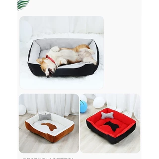 🐶ผ้าอ้อมฟรี*3🐱 เตียงสัตว์เลี้ยง เบาะนอน ที่นอน เบาะนุ่มขนแกะ สำหรับสัตว์เลี้ยง สุนัข และแมว ที่นอนสัตว์เลี้ยง สไตล์และสี