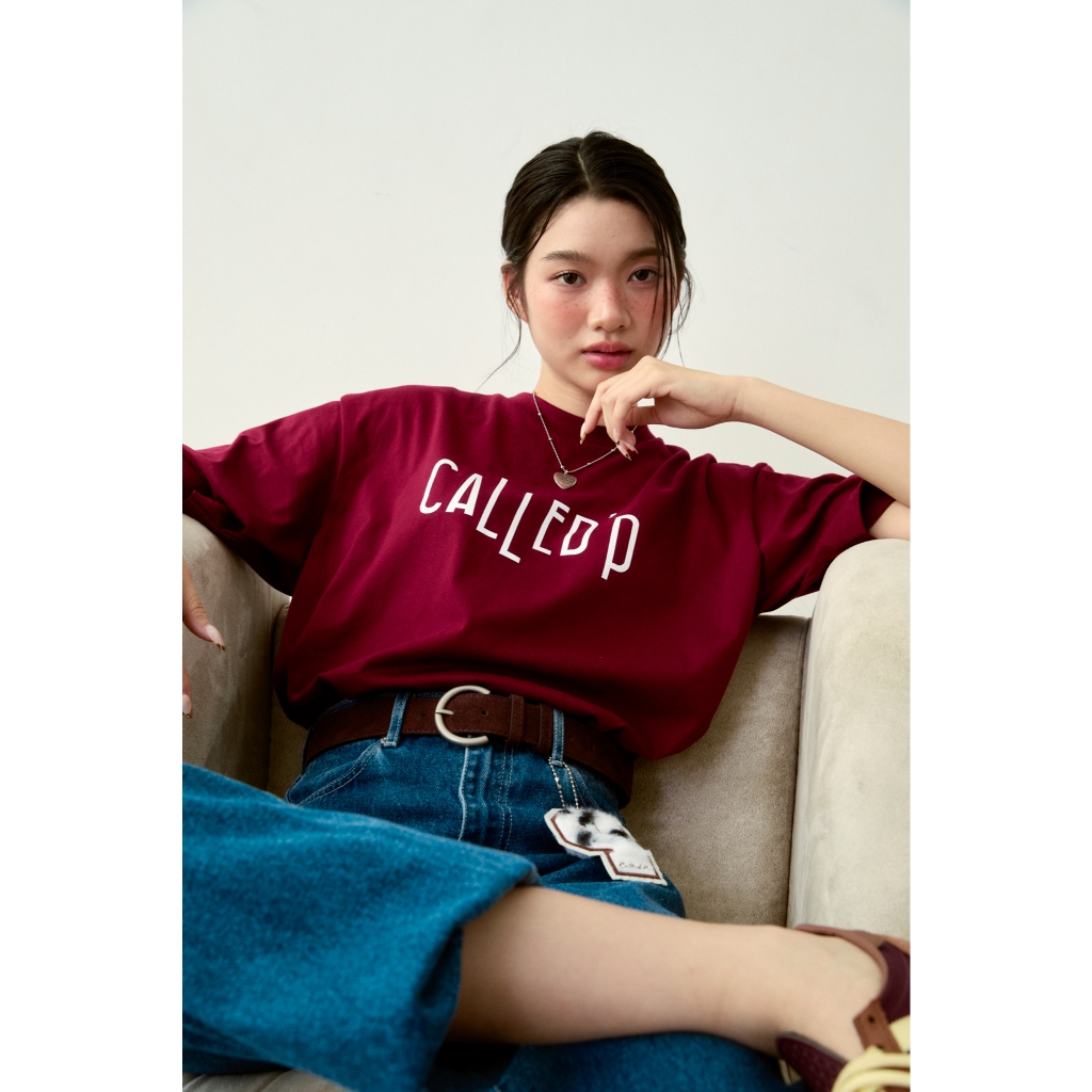 Logo Tee เสื้อยืด Oversized สกรีนโลโก้แบรนด์