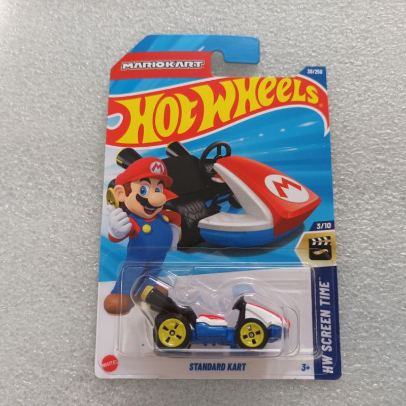 Hotwheels standard kart mariokart