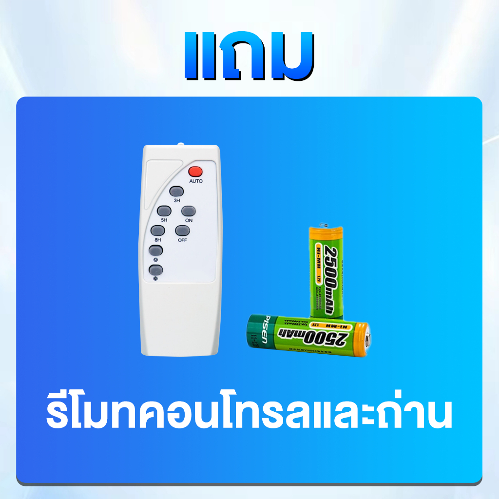 【KDA】สายไฟต่อพิเศษสำหรับไฟฟลัดไลท์พลังงานแสงอาทิตย์สายไฟต่อแบบแยก 5 ม สกรูยึดติดตั้ง 2
