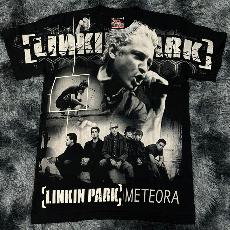 เสื้อยืดOVP Linkin Park ป้ายTheroxx ผ้าคอตตอน 100