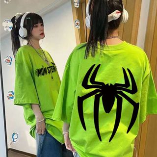 เสื้อยืดแขนสั้นผู้หญิงที่กําลังฮิต oversize เสื้อผ้าแฟชั่นไซ…