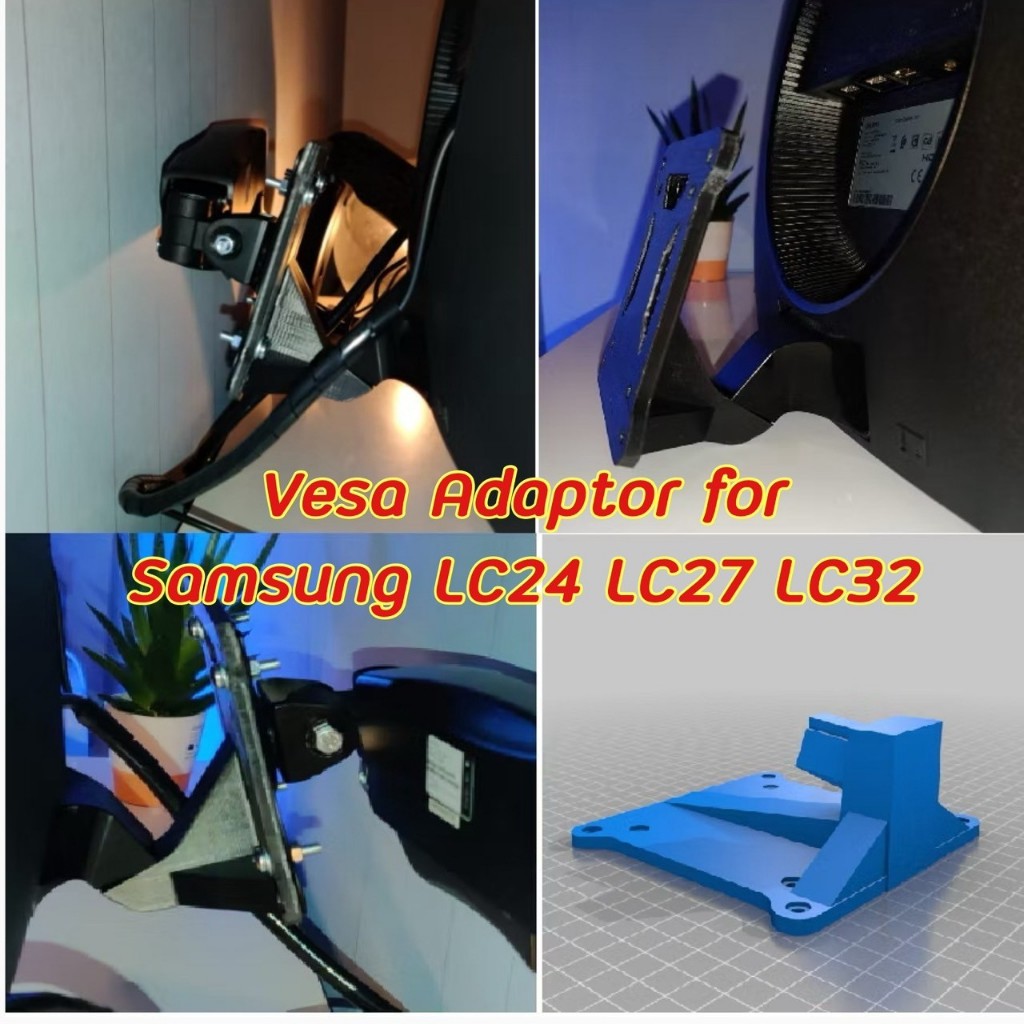VESA Adapter for Samsung ตัวแปลงขาจอ ขาแขวน สำหรับรุ่น  C24,C27,LC24,LC27 Series