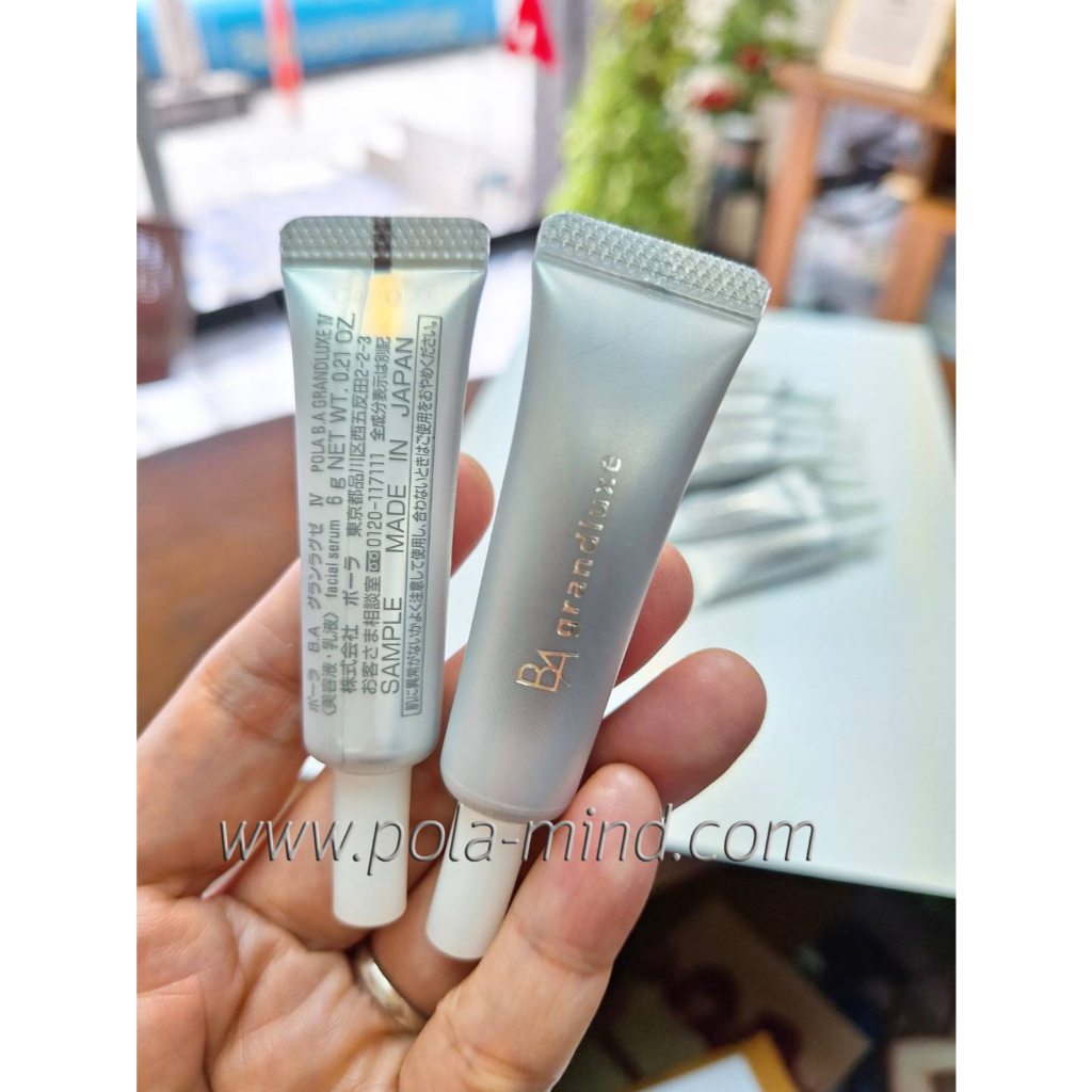 สัมผัสประสบการณ์กับ 'Tester' Pola B.A Grandluxe IV Size 6 G.เซรั่มที่ดีที่สุดจาก POLA