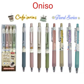 Oniso ปากกา เจล รุ่น Cafe'Series / รุ่น Floral ONI-92231-4 ข…