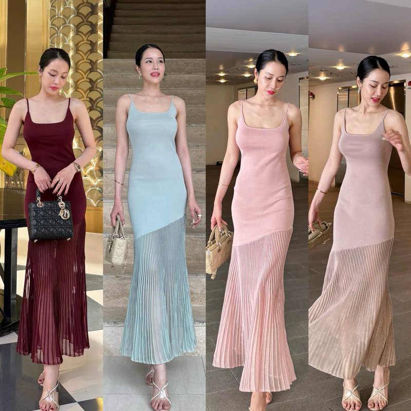 LITAS : MERMAID DRESS เดรสหางปลา เดรสระบายชาย