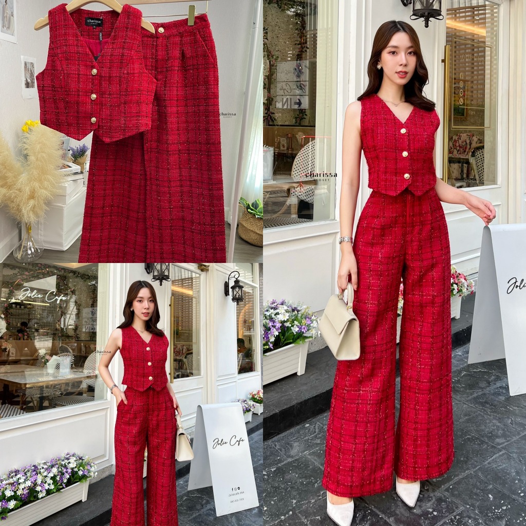 "เช็คสินค้าก่อนสั่งซื้อ สั่งแล้วห้ามยกเลิกน๊าค๊า" CHARISSA KLOSET code 11900