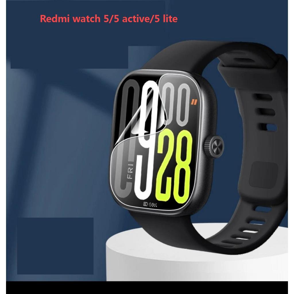 Watch Redmi watch 5/Redmi watch 5 active/Redmi watch 5 Lite TPU/ Hydrogel film พร้อมส่งจากกรุงเทพ**ฟิล์มติดนาฬิกา