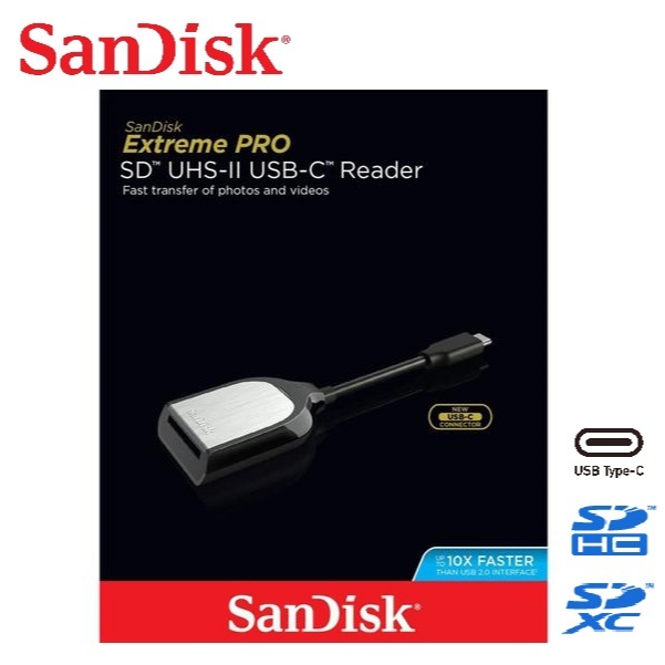 SanDisk Extreme Pro SD UHS-II USB-C Reader
