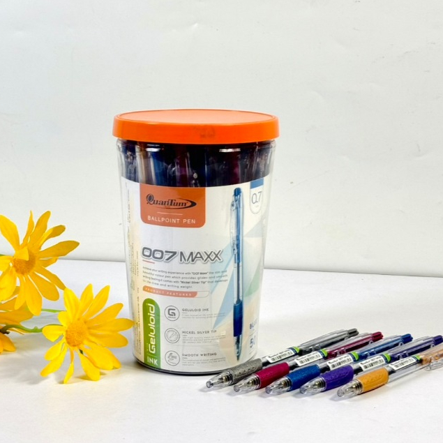 Quantum ปากกาลูกลื่น เจลลูลอยด์ 007 แม็กซ์ ( 0.7)