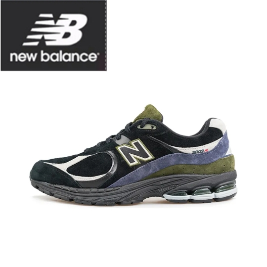 New Balance NB 2002R Black green ของแท้ 100 %
