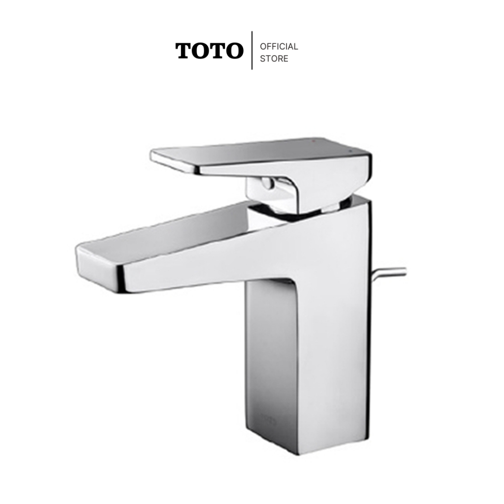 TOTO TTLR303FK-1 ก๊อกผสมอ่างล้างหน้าแบบก้านโยก พร้อมสะดือป๊อปอัพ