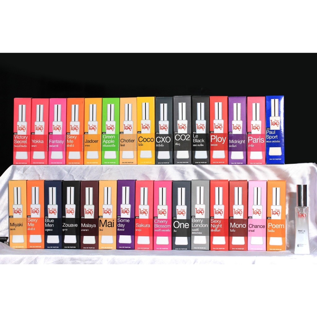 IDO ไอดู น้ำหอม กลิ่นพลอย Ploy Eau De Parfum 30 ml น้ำหอม ไอดู คือสิ่งที่อยู่คู่กับผู้หญิงและผู้ชายมาทุกยุคทุกสมัย