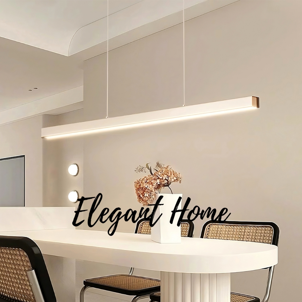 *สินค้ามีในสตอคพร้อมส่ง*【Elegant Home】โคมไฟระย้า โคมไฟ led โคมไฟแขวน สำหรับตกแต่ง เคาน์เตอร์บาร์ และโต๊ะอาหาร มีรีโมทควบ