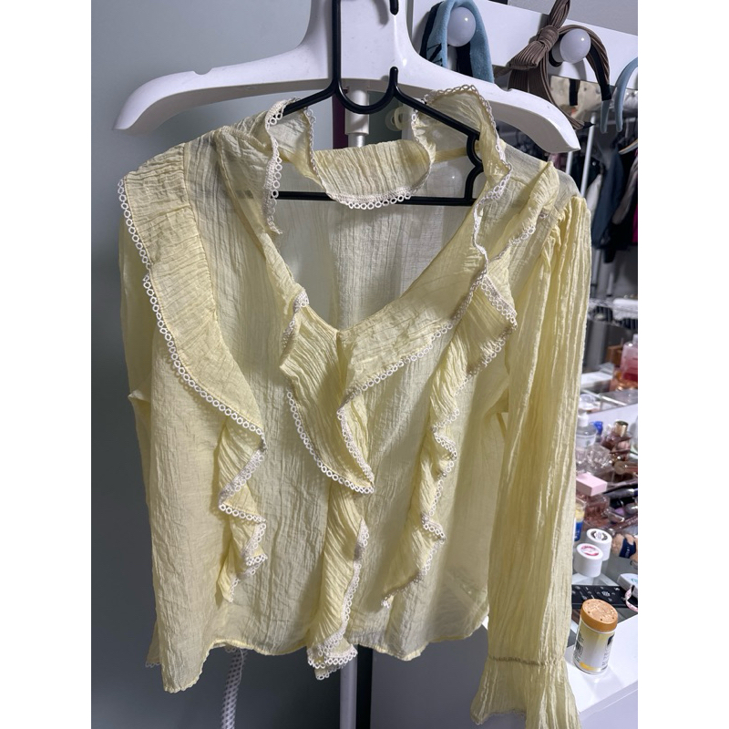 เสื้อระบาย งานป้ายSiwa