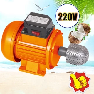 🔥เครื่องขูดมะพร้าวไฟฟ้า🔥 ครื่องขูดมะพร้าวไฟฟ้า 3450RPM 220V มอเตอร์ไฟฟ้า ราคาไม่แพงมากที่ขูดมะพร้าวกับฟันเหล็ก จัดส่งฟร