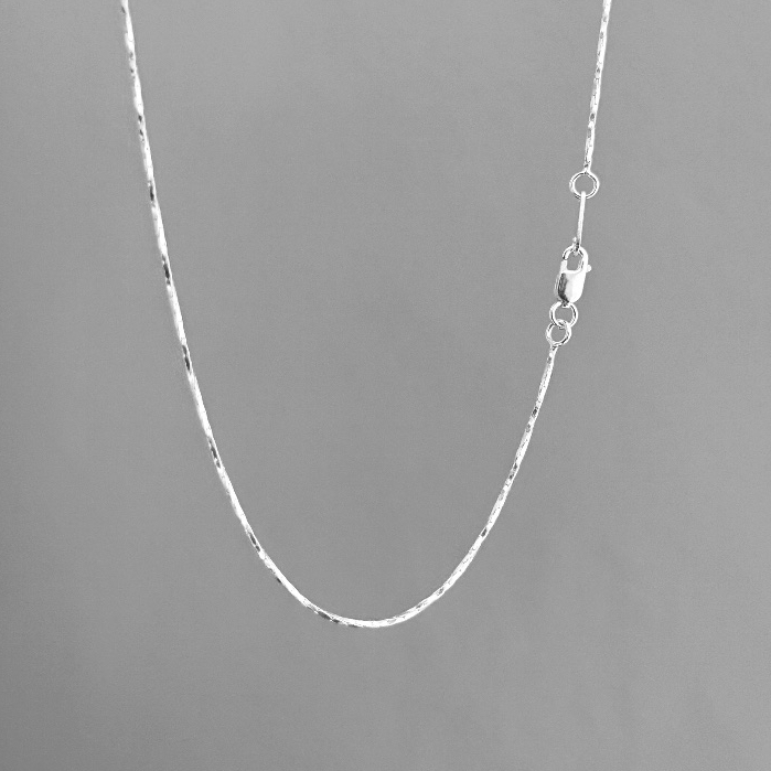 (necklace,เฉพาะสร้อย) : SPARKLE CHAIN NECKLACE SILVER925 / สร้อยคอเงินแท้ สร้อยคอโซ่ เงินแท้ | YOUR 