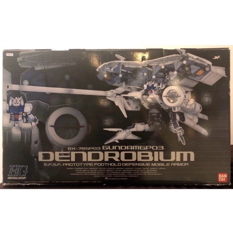 HG BANDAI RX-78 Gundam GP03 Dendrobium