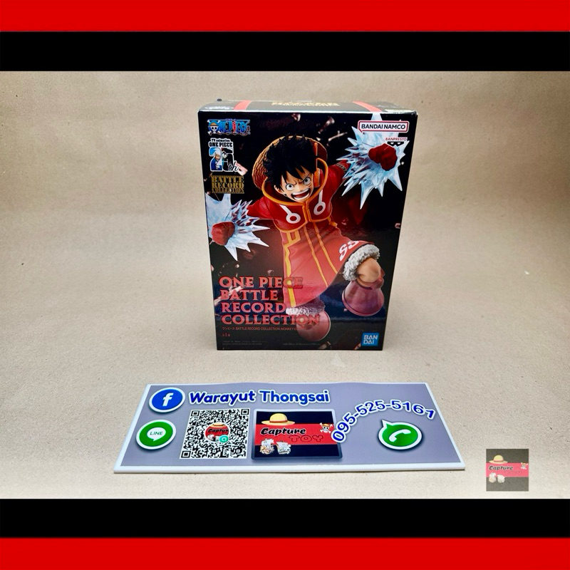 -MONKEY.D.LUFFY- Bandai(บันได) BANPRESTO ONE PIECE BATTLE RECORD COLLECTION