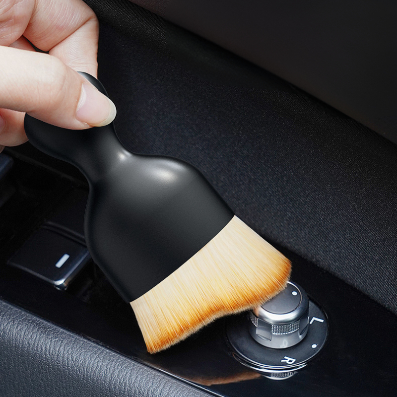 แปรงปัดฝุ่นแดชบอร์ด ภายในรถยนต์ size 52x96x69 mm ปัดฝุ่น / เกลี่ยฝุ่น / อเนกประสงค์ มีปลอกปิดกันเปื้อนและพกพาสะดวก - รูปที่ 6