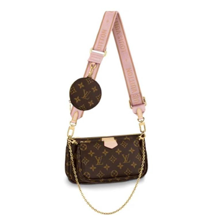 LV หลุยส์วิตตอง LOUIS VUITTON การเดินทางแฟชั่น 5 ใน 1 แพ็ค Crossbody & Shoulder Bag[Armpit bag] กระเป๋าถือ กระเป๋าสะพาย