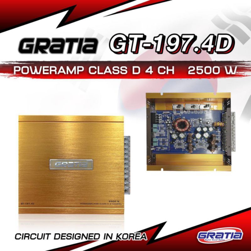 เพาเวอร์​คลาสดี4แชนล​GRATIA.GT-197