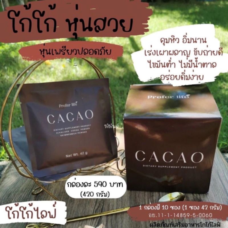 prefer life cacao โก้โก้ไลฟ์