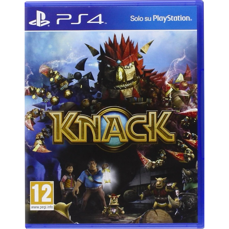[เกมส์Ps4][เล่นได้2คน]Knack Ps4 (มือ2)