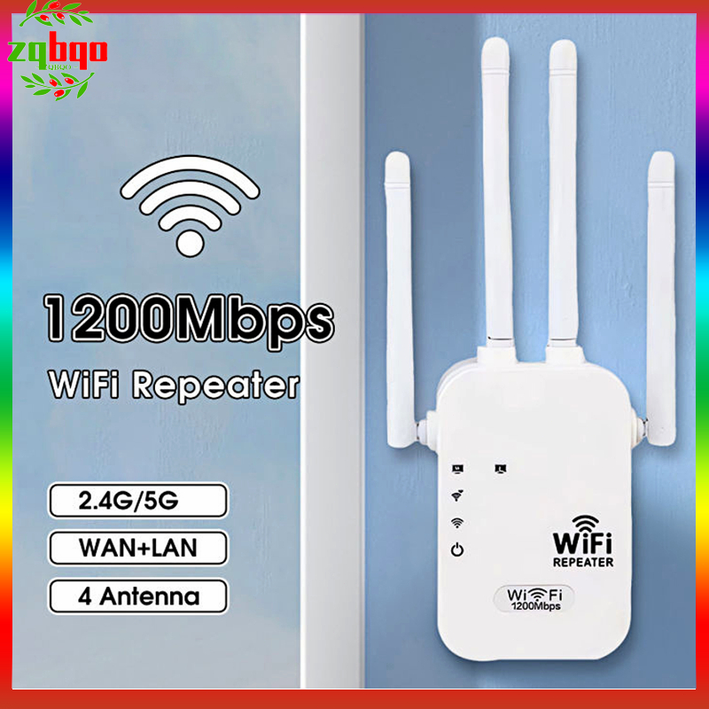 ตัวดูดสัญญาณ wifi4GHzตัวขยายสัญญาณwifi ตัวรับสัญญาณwifi4ตัวมีความเข้มแข็ง สัญญาณwifi Repeater wifi 3