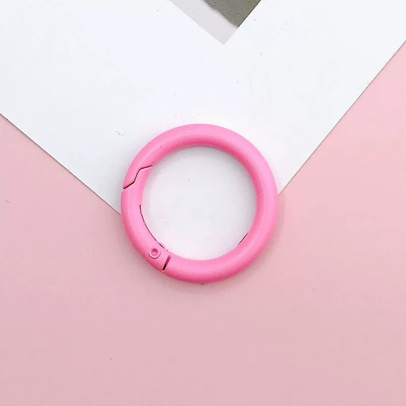 (พร้อมส่งในไทย!) ห่วงสปริง Diy ขนาด 34mm ห่วงพวงกุญแจPopmart อะไหล่พวงกุญแจ ห่วงโลหะ