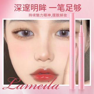 Lameila NO.6503 อายไลน์เนอร์ แบบเมจิก สีดํา กันน้ำติดทน เนื้…