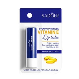 SADOER Evening Primrose Vitamin E Lip Balm 💄✨ลิปบาล์มทาริมฝี…
