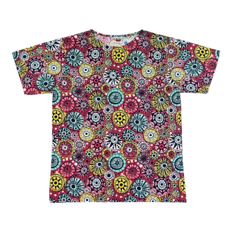 เสื้อยืดแตงโมคอปาดโปเชี่ยล(ทรงหลวม)