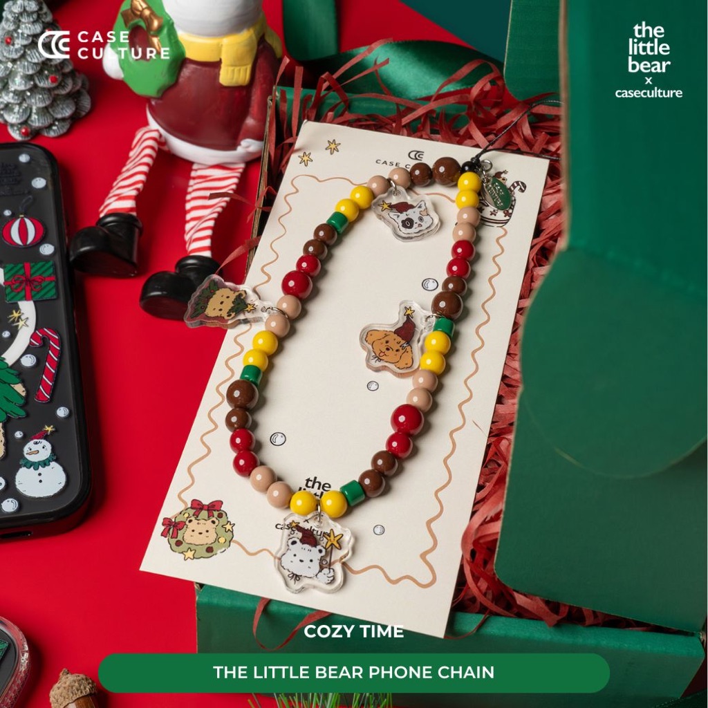 The Little Bear X Case Culture: Magnetic Phone Grip Stand, Phone Chain & Phone Charms
